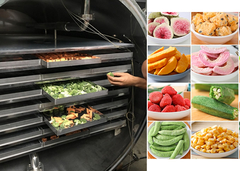 Endüstriyel dondurma kurutma dondurma kurutma makinesi susuzlaştırılmış dondurma kurutulmuş gıda gıda dehidratörü