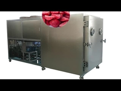 paslanmaz çelik ev liofilizör vakumlu gıda kurutma makinesi 500kg/parti