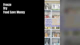 Mini Ev Dondurarak Kurutucu Gıda