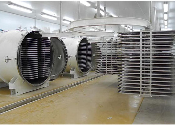 1000Kg Büyük Vakum Derecesi Elektrikli Isıtmalı Dondurucu