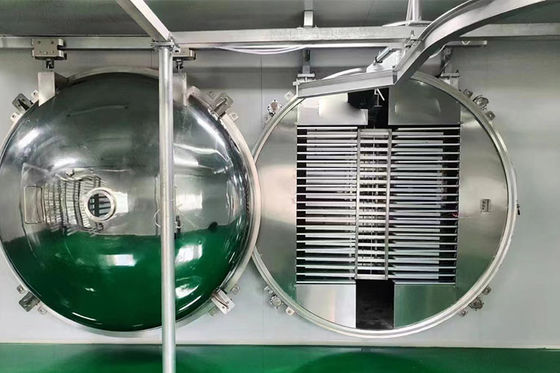 Ticari Dondurucu Dehidratör Makinesi 100kg/parti Hava Soğutma