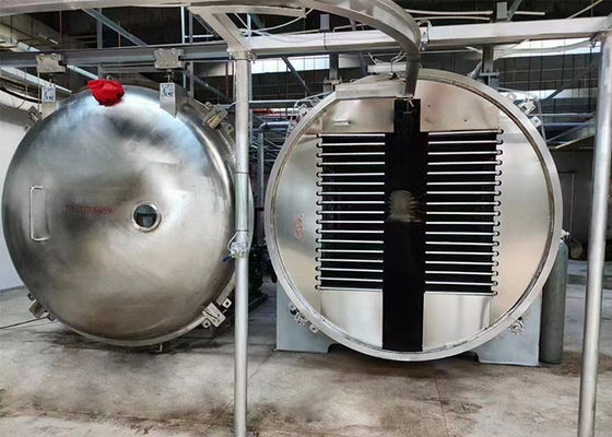 200kg/Lot Kapasitesi Endüstriyel Dondurucu Kurutma Makinesi Vakum Gıda
