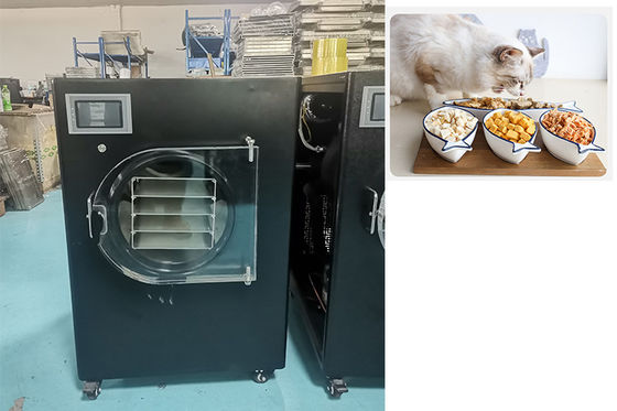 6 katmanlı mini dondurma kurutma makinesi süt meyve için vakum kurutma makinesi