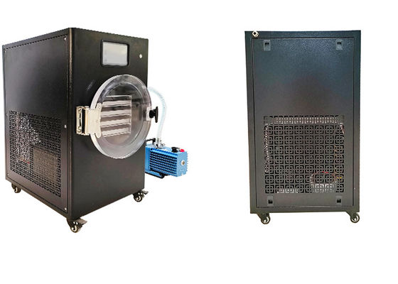 -50C-80C sıcaklık aralığı Gıda taze kal Vacuum dondurma kurutma makinesi