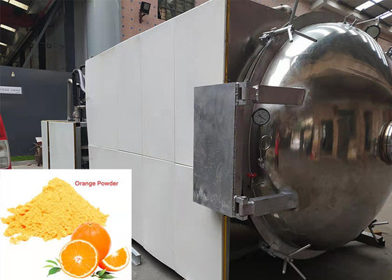 Gıda Dondurma Kuru Anne Sütü Makinesi 100kg/Lot Elektrikli Isıtma