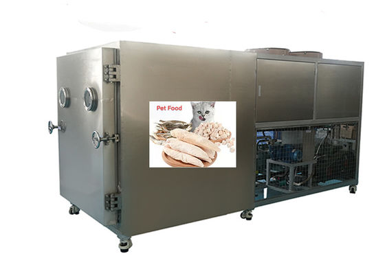 55KW Endüstriyel Dondurucu Kurutmacı Ticari Vakum Dondurucu Kurutmacı 300 KG / parti
