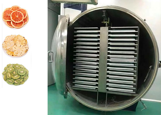 Elektrikli ısıtma gıda vakum dondurma kurutma makinesi -40C-80C