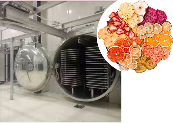 Anne sütü Gıda Vakum Dondurucu 400 Kg/Lot Elektrikli ısıtma
