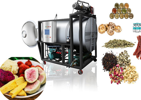 Vacuum Lyophilzer Dondurucu -45C-80C Soğuk Tuzak 100kg/parti