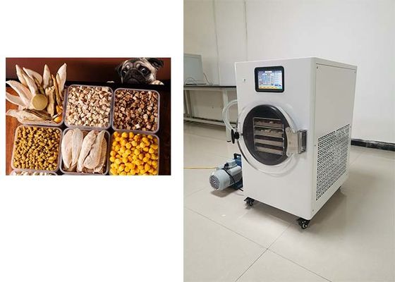 Kompakt Paslanmaz Çelik Dondurucu 1600W 90kg Ağırlık 19~23 Saat Dondurma Kuru Çekimi