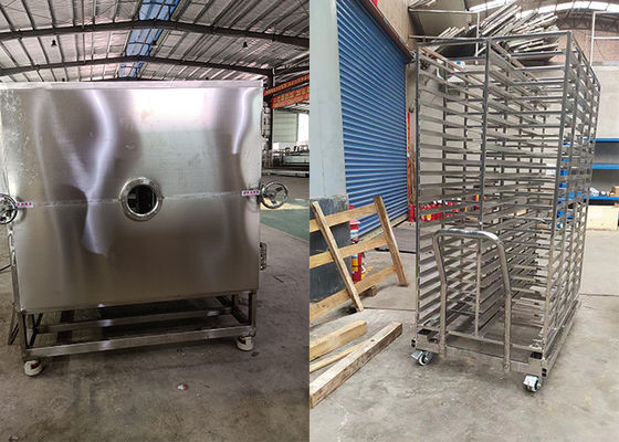 10KW/H Gıda Vakum Dondurma Kurutma Makinesi 45KW kurulum gücü ile