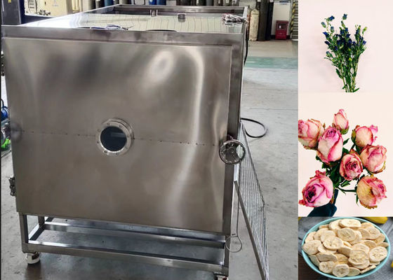 Hava soğutulmuş vakumlu gıda dondurucu ≤10Pa vakum derecesi