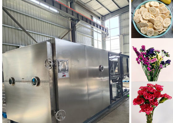 Uzaktan kumandalı Gıda Vacuum Dondurma Kurutma Makinesi Çeşitli Uygulamalar için