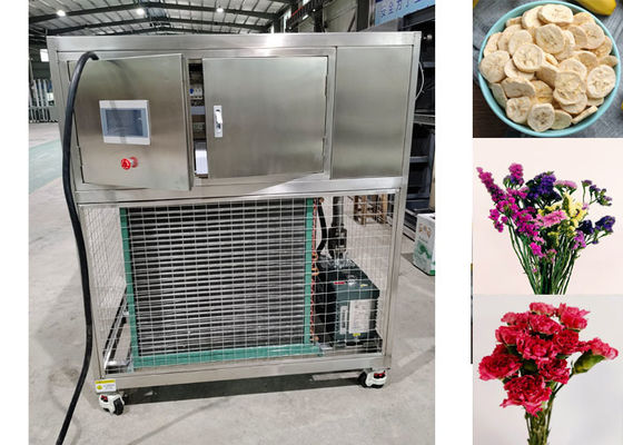 Endüstriyel sebze dondurma kurutma makinesi Vacuum sınırı ≤13Pa ile kompakt