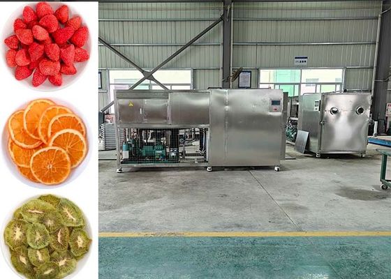 Meyve ve sebze kurutması için hava soğutmalı dondurucu 30 ~ 35 kg / parti