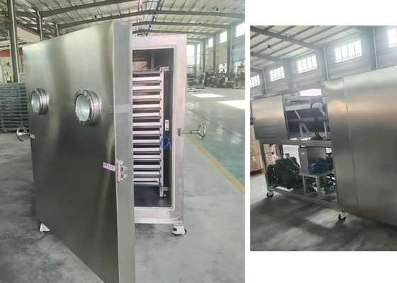 Akıllı PLC Kontrolü Dondurma Kurutma Makinesi BITZER Soğutma Birimi ile