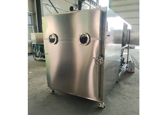 200kg/parti Kapasite Gıda Vakum Dondurucu 65KW PLC Kontrol