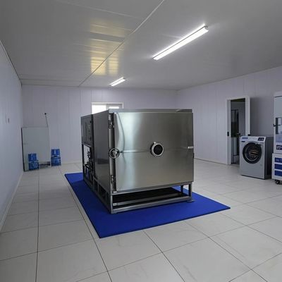 Soğutma Birimi ile 200 Kg/Lot Gıda Vakum Dondurucu