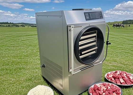 2000W Ev Otomatik Gıda Dondurucu Meyve Sebzeler için Gıda Dondurucu Gürültü seviyesi ≤50dB