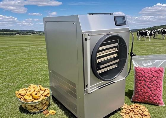 Ticari Gıda Dondurucu Kurucu Meyve Sebze Şekerlik Vakum Dondurucu Kurutma Makinesi