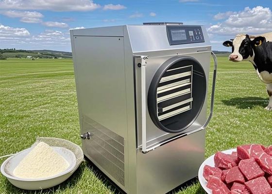 4Kg Ev Gıda Dondurucu Küçük Otomatik Vakum Lyophilizer Makinesi