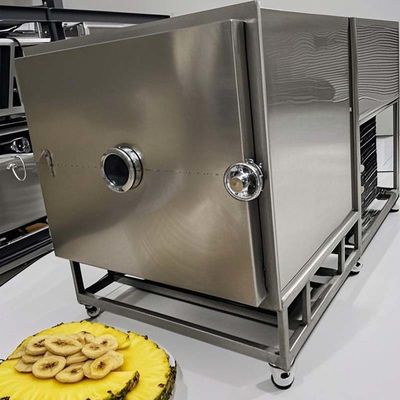 Dondurma Kurutulmuş Meyve Dondurma Kurutucu Liyofilizer 200KG 100KG 50KG Kapasite