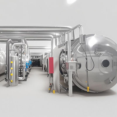 500kg Endüstriyel Dondurucu Kurutma Makinesi Gıda / Farmasötik için Ticari Liyofilizer