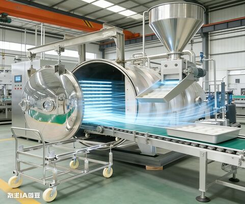 Endüstriyel Dondurarak Kurutucu, 200KG Kapasite. Toplu Malzemeleri, İlaçları ve Premium Gıdaları Verimli Bir Şekilde İşleyin