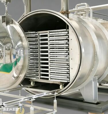 Otomatik Üretim Liyofilizatörü – 200KG Parti, Hassas Kontrol, Güvenilir