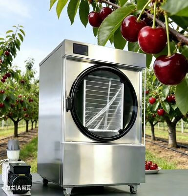 Kullanımı kolay küçük dondurma kurutma makinemiz, en yüksek mevsim ürünlerini, tam yemekleri ve hatta dondurmayı korur.