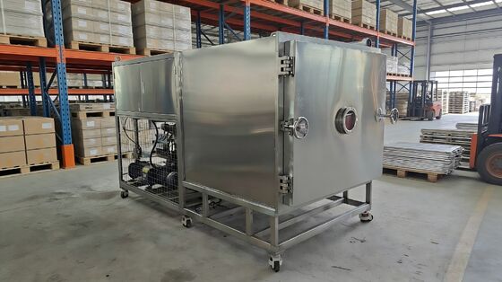 200KW Endüstriyel Dondurarak Kurutma Makinesi 70dB Gürültü Seviyesi İlaç Gıda Kimya Uygulamaları İçin Tasarlanmış Çoklu Güvenlik Sistemi