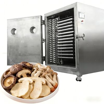 Gürültü Seviyesi 70dB Elektrikli Isıtma Çoklu Güvenlik Sistemi ile Endüstriyel Dondurma Kurutma Makinesi Dondurma Kurutma Süreçleri için tasarlanmıştır