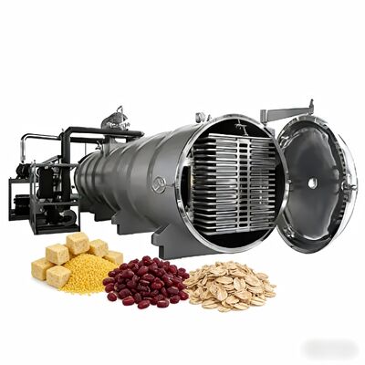 BITZER veya Leybold Soğutma Ünitesi Dondurarak Kurutma Makinesi 220V 380V 3PH Güç Kaynağı, İlaç, Gıda ve Kimya İşleme İhtiyaçları İçin İdealdir