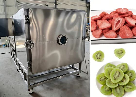 Vakum Derecesi ≤10Pa Gıda Vakum Dondurarak Kurutma Makinesi, Gıda Endüstrisi İçin Dondurarak Kurutma Sağlayan Baosi Veya  Vakum Pompası Özellikli