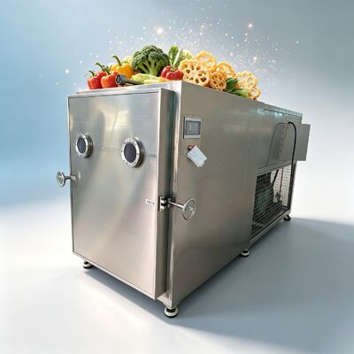 220V 380V 3PH Dondurma Kurutma Makinesi Performansı ve Dayanıklılığı Sağlayan Or Leybold Soğutma Birimi ile Birleştirildi