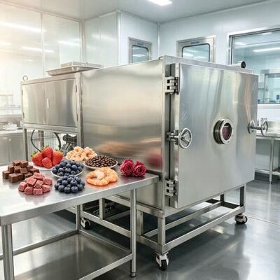 Toplam boyutu 3800 1700 2000 mm Sebze Dondurucu 100Kg parti kapasitesi ve hava soğutma sistemi ile sebze işleme ideal