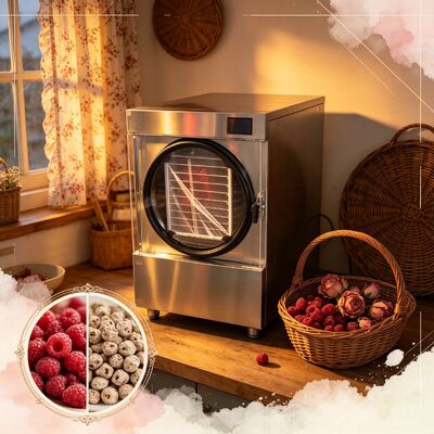 Elektrikli Isıtma Ev Dondurucu SUS304 Paslanmaz Çelik 220V1PH5060HZ Gıda Koruma ve Laboratuvar için Uygun