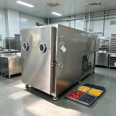 18 ila 22 saat seri dondurma kurutma süresi 240V 380V 3PH güç kaynağı ile sebze dondurma kurutma için tasarlanmış sebze dondurucu